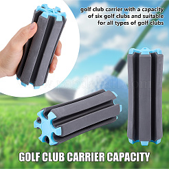 ABS & PET Portable Golf Club Storage Stand&nbsp;TOOL-WH0039-86A