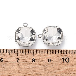 304 Stainless Steel Rhinestone Pendants&nbsp;STAS-B090-01P-05
