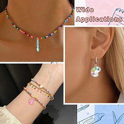 20Pcs 20 Styles Alloy Enamel Pendants&nbsp;FIND-CJ0005-05