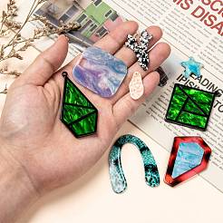 Cellulose Acetate(Resin) Pendants&nbsp;KY-MSMC001-01
