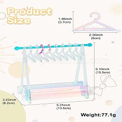 Laser Hanger Style Acrylic Earring Storage Display Rack&nbsp;ST-CJ0034-02