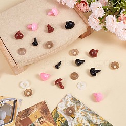 12 Styles Plastic Dog Safety Craft Noses&nbsp;FIND-GF0004-64