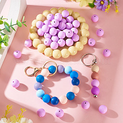 50Pcs Food Grade Eco-Friendly Silicone Beads&nbsp;SIL-TADJ0001-03C
