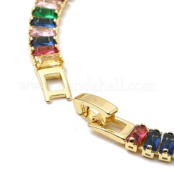 Cubic Zirconia Classic Tennis Necklace for Girl Women Gift&nbsp;NJEW-A005-01G