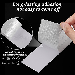 Honeycomb Patern PVC Reflective Self Adhesive  Safety Tapes for Cars&nbsp;DIY-WH0430-382