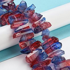 Natural Dyed Quartz Beads Strands&nbsp;G-G791-14K