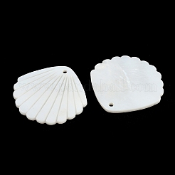 Natural Freshwater Shell Pendants&nbsp;X-SHEL-K006-45B