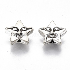 Tibetan Style Alloy Beads&nbsp;X-TIBE-R317-092AS-LF