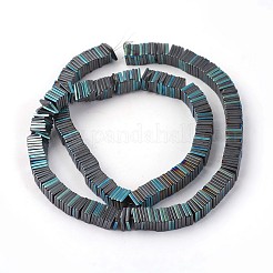 Electroplated Non-magnetic Synthetic Hematite Beads Strands&nbsp;G-P408-M