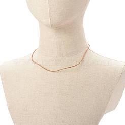 Cowhide Leather Choker Necklaces&nbsp;NJEW-JN03597-02