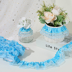 5M Double Polyester Lace Trim for Sewing Decoration&nbsp;OCOR-CY0001-63D