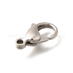 316 Stainless Steel Lobster Claw Clasps&nbsp;STAS-D288-09P