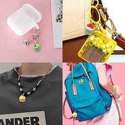 16Pcs 4 Style Opaque Resin Pendants&nbsp;RESI-FP0001-14