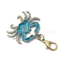 10Pcs Ocean Series Alloy Pendant Decorations&nbsp;HJEW-JM03362