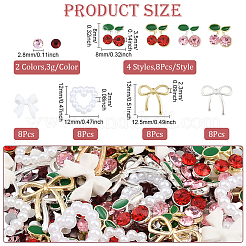 DIY Cherry Jewelry Making Findings Kits&nbsp;DIY-SP0005-75
