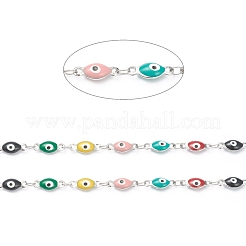304 Stainless Steel Link Chains&nbsp;CHS-L026-03P-02