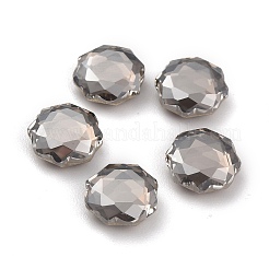 K9 Faceted Glass Rhinestone Cabochons&nbsp;GLAA-H106-F01-M