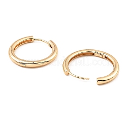 Brass Huggie Hoop Earrings&nbsp;EJEW-I289-11KCG