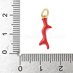 Brass Enamel Pendants&nbsp;X-KK-C110-29G-02