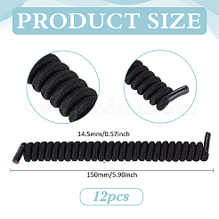 Polyester with Latex Silk Replacement Visor Curl  Cord&nbsp;DIY-WH0888-579A