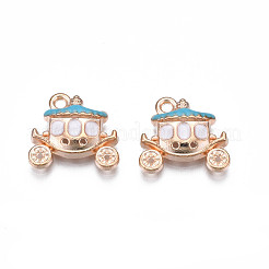 Alloy Enamel Pendants&nbsp;ENAM-S115-145B