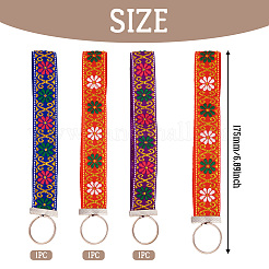 3Pcs Polyester Ribbon Pendant Decoration&nbsp;HJEW-TAC0065