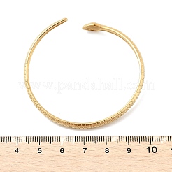 304 Stainless Steel Cuff Bangles for Women&nbsp;BJEW-B120-01G-03
