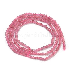 Natural Pink Tourmaline Beads Strands&nbsp;G-P553-F05-01