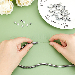 Electroplate Non-magnetic Synthetic Hematite Beads Spacers Strands&nbsp;G-SC0002-24B-P