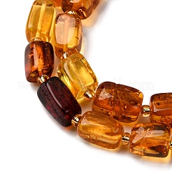 Gradient Color Natural Amber Beads Strands&nbsp;G-F803-D01-02