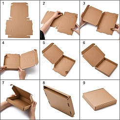 Kraft Paper Folding Box&nbsp;CON-F007-A10