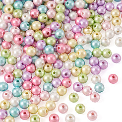 300Pcs Opaque Acrylic Imitation Pearl Beads&nbsp;OACR-TA0004-95A