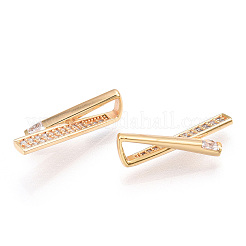 925 Sterling Silver Micro Pave Cubic Zirconia Pendants&nbsp;STER-T004-17G