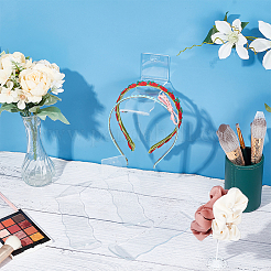 Clear Acrylic Wall Corner Storage Rack&nbsp;AJEW-WH0534-37B