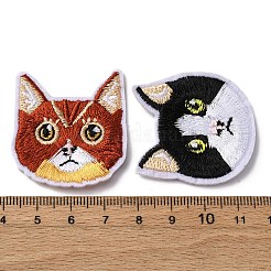 Polyester Embroidery Cloth Iron On/Sew On Patches&nbsp;DIY-U009-02