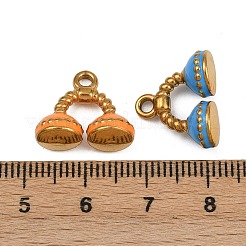 304 Stainless Steel Enamel Charms&nbsp;STAS-G363-17G