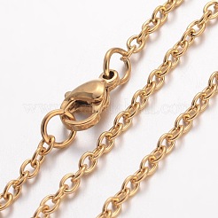 Ion Plating(IP) 304 Stainless Steel Necklace&nbsp;MAK-G004-04G