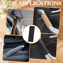 Eco-friendly Leather Car Door Handle Protective Cover&nbsp;FIND-WH0139-972B