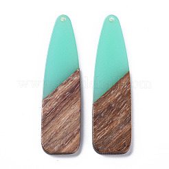 Resin & Walnut Wood Big Pendants&nbsp;RESI-ZX016-01B