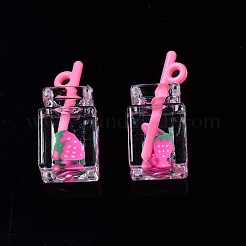 Imitation Drink Resin Pendants&nbsp;LS-CRES-S359-32H