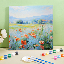 Wood Oil Painting Frame&nbsp;DIY-WH0671-352
