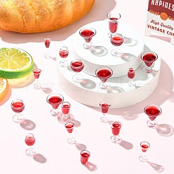 50Pcs Miniature Acrylic Wine Glass&nbsp;MIMO-CJ0001-01