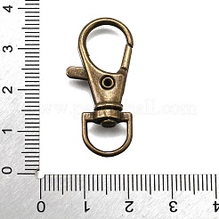 Alloy Swivel Clasps&nbsp;FIND-Q003-01AB