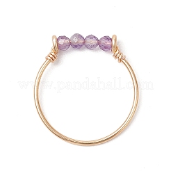 Natural Apatite & Natural Carnelian & Natural Amethyst & Natural Moss Agate Beads Finger Rings&nbsp;RJEW-TA00187