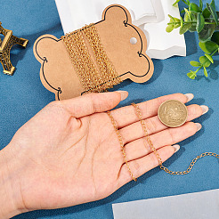 Brass Link Chains&nbsp;CHC-TA0001-40B