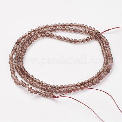 Natural Smoky Quartz Bead Strand&nbsp;G-G680-22