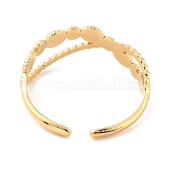 Ion Plating(IP) 304 Stainless Steel Finger Rings&nbsp;RJEW-L102-43G