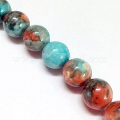 Synthetic Fossil Beads Strands&nbsp;G-L028-10mm-05