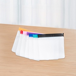 35Pcs 7 Colors EVA Plastic Zip-lock Bags&nbsp;ABAG-SP0001-23
