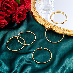 5Pcs Alloy Open Cuff Bangles&nbsp;BJEW-SC0001-69
